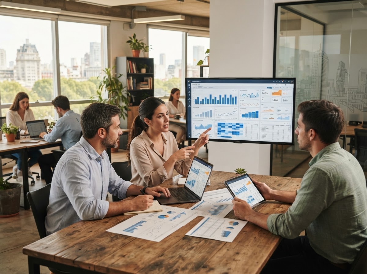 Mercado YPFecto equipo trabajando sobre el análisis de datos de mercado
